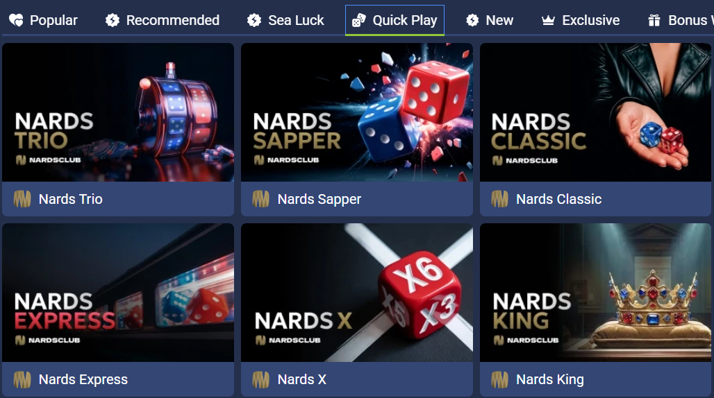 1Xbet Screen 06 Quick Play Dice