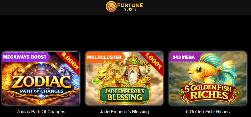 247Casino Fortune Slots Lobby
