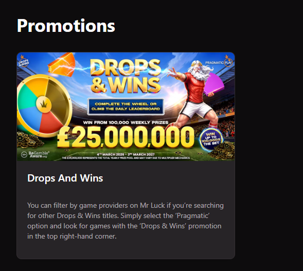 666Casino Promotions Drops Wins