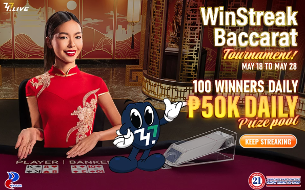 747Live Screen 17 Winstreak Baccarat