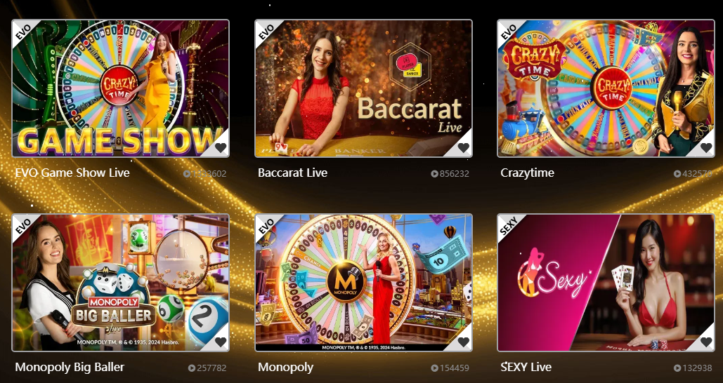 Betso88 Screen 10 Live Casino
