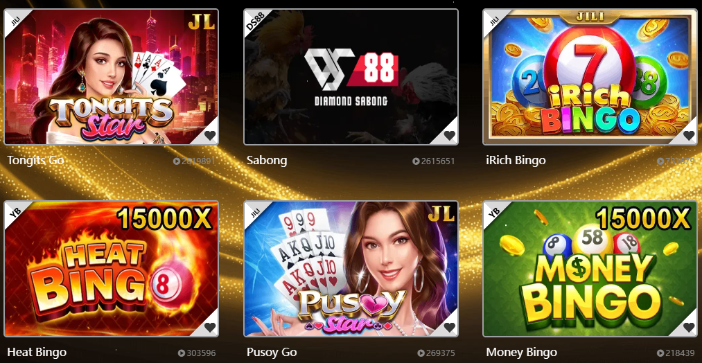 Betso88 Screen 13 Pinoy Games Lobby