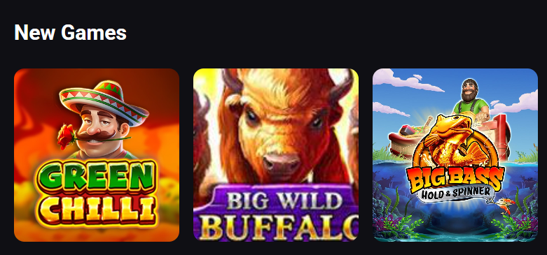 Casino Xo New Games Big Wild Buffalo Green Chilli