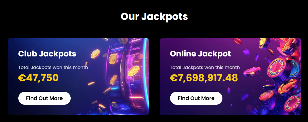 Empire Casino Jackpots 47K 7M