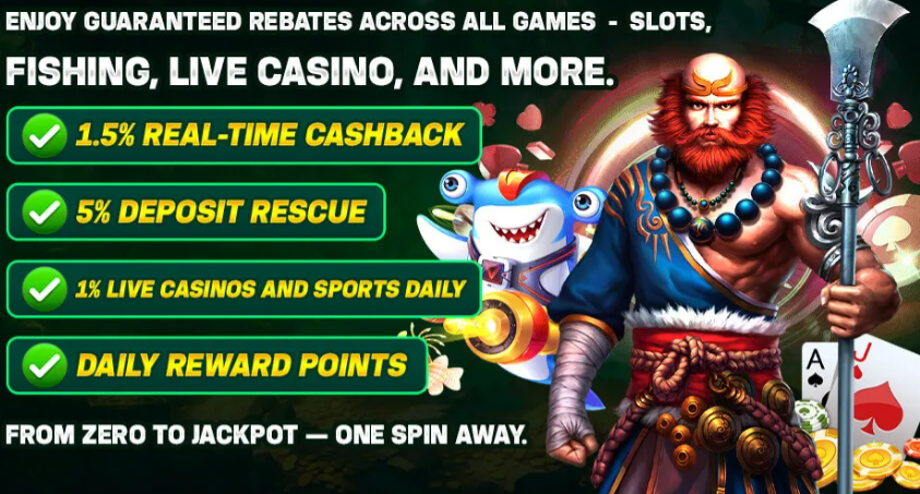 MNL777 Casino — 1.5% Real-Time Cashback, 5% Deposit Rescue, 1% Live Casino and Sports Daily, Daily Reward Points — Enjoy Guaranteed Rebates Across All Games