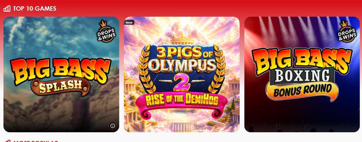 Red Casino Top10 Games